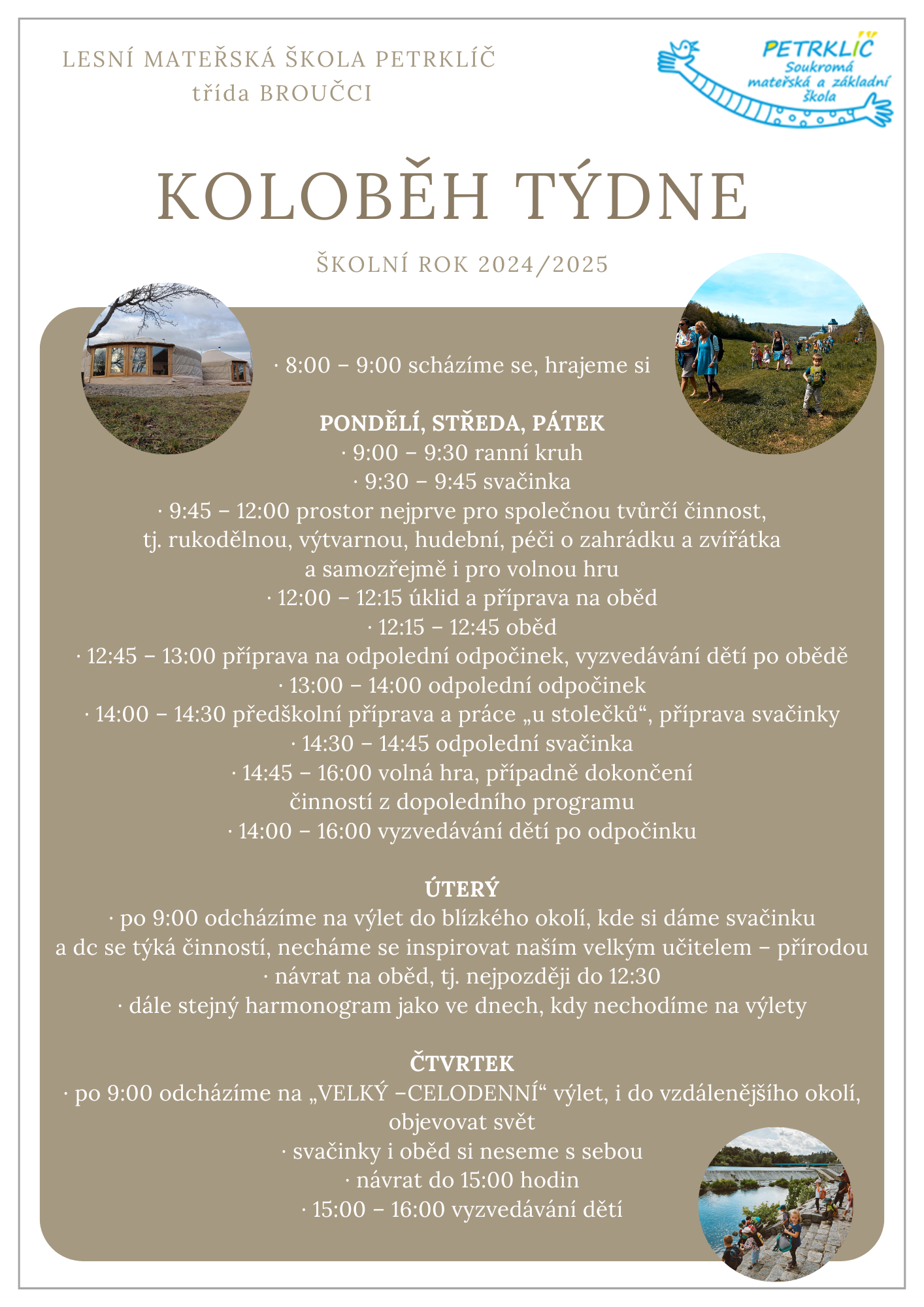 Koloběh týdne LMŠ Broučci 20242025